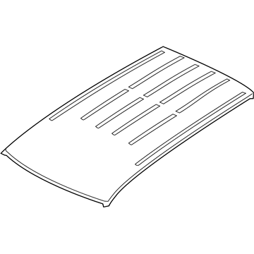 Mopar 68049571AB Panel-Roof