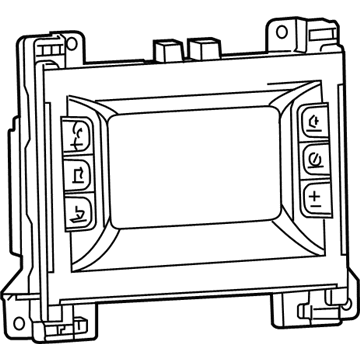 Mopar 68321851AB Radio-Multi Media