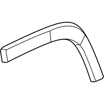 Mopar 5ZQ41HT6AA Molding-Wheel Flare