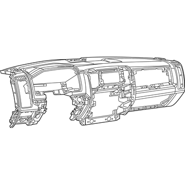 Mopar 6WN53HL1AA Base Panel