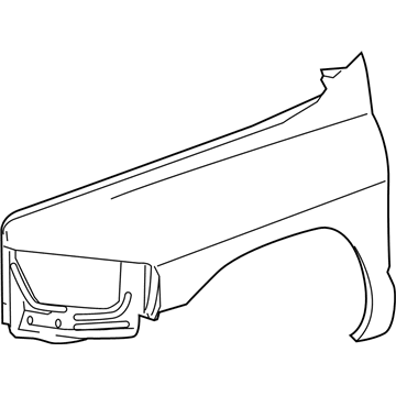 Mopar 55276987AB Fender-Fender