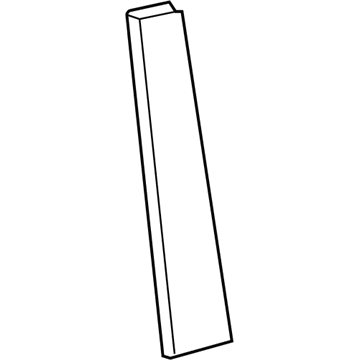 Mopar 57010262AE APPLIQUE-B Pillar