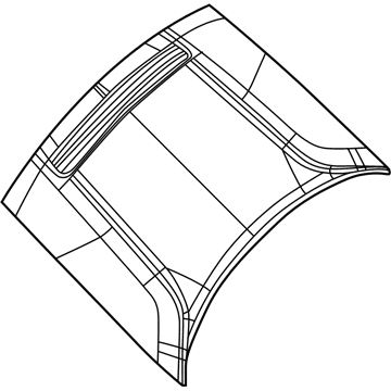 Mopar 68372580AA Hood Panel