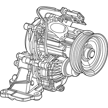 2019 Jeep Cherokee Water Pump - 4893618AC