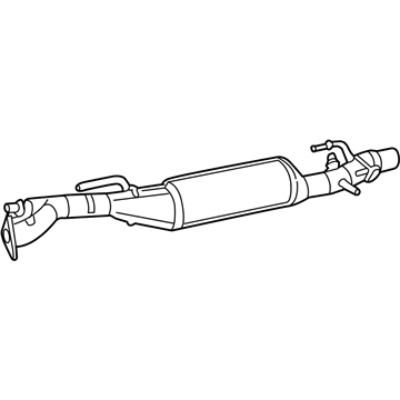 Mopar 68329870AA Exhaust Pipe And Converter