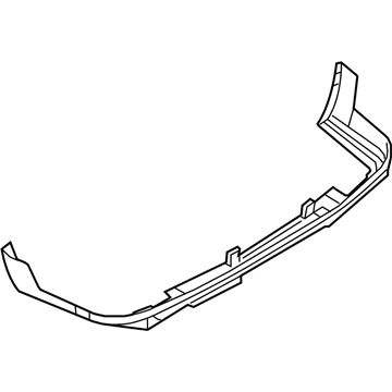 Mopar 6HZ59DX8AB Rear Lower Bumper Cover