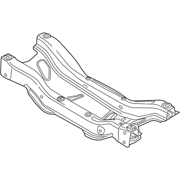 Mopar 68339770AB CROSSMEMBER-Rear Suspension