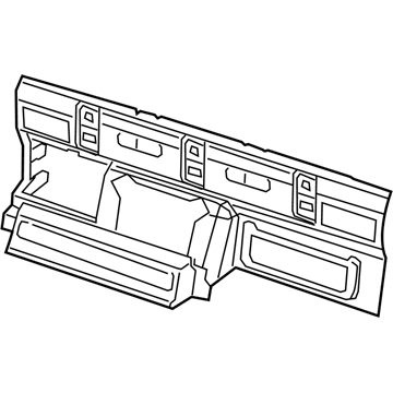 Mopar 6LJ84TX7AC Cab Back Trim