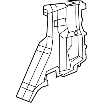 Mopar 6LJ56TX7AC Rear Door Trim