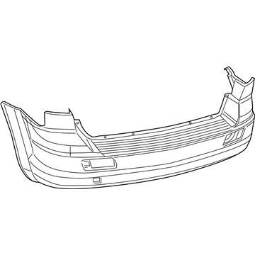 2016 Dodge Journey Bumper - 1SU15TZZAG