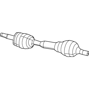 Mopar 52123739AE Axle Half Shaft