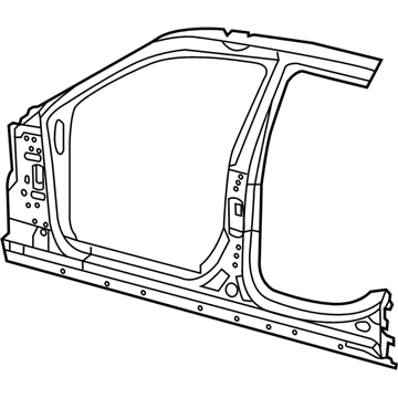 Mopar 68274332AG Body Side Aperture Front