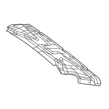 Mopar 68292166AC Pad-Hood SILENCER