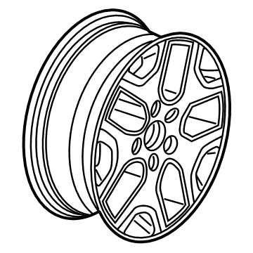 2019 Jeep Renegade Spare Wheel - 6EQ47MX5AA