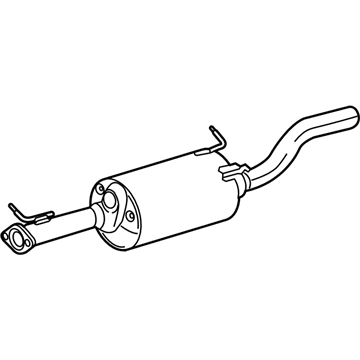 Ram 1500 Muffler - 68268199AC