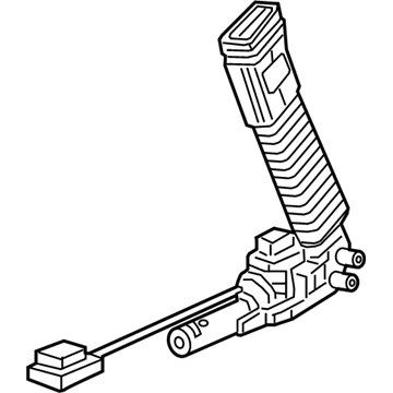 Mopar 5YG65LXHAA Belt Assembly-Buckle Assembly-SEATBELT