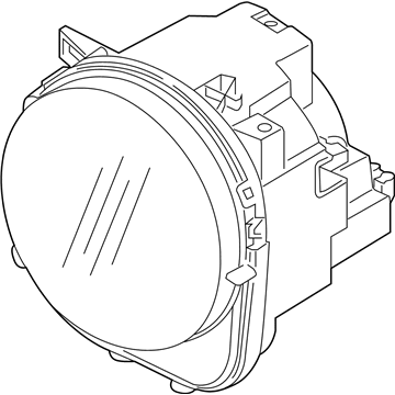 Mopar 68439314AA Headlamp