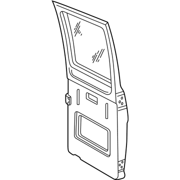 Mopar 55346721AF Door-Rear Cargo