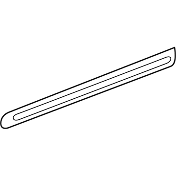 Mopar 55156947AA Molding-Front Door