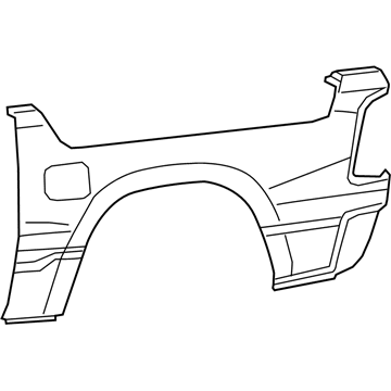 Mopar 68323305AJ Panel-Box Side Outer