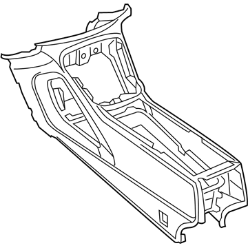 Chrysler Center Console Base - 5UQ80DX9AA