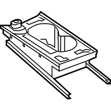 Mopar Cup Holder - 1YV301XPAB