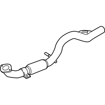 2019 Jeep Renegade Exhaust Pipe - 57008496AA