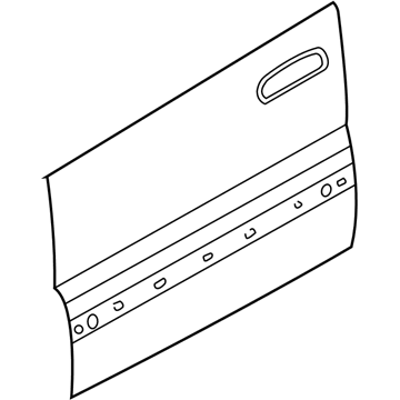 Mopar 55135922AC Door-Front Door Outer Repair