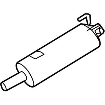 Mopar 52122529AC Exhaust Muffler