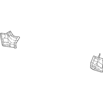 Mopar 68043162AB Reinforce-D Pillar