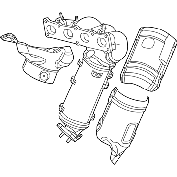 Jeep Catalytic Converter - 68462609AA