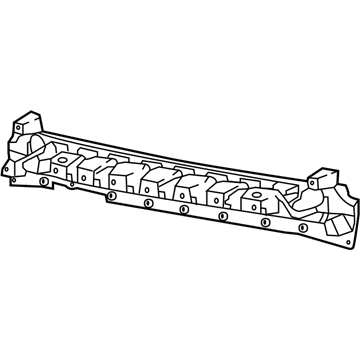 Mopar 68243821AB ABSORBER-Front Energy