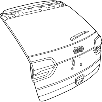 Mopar 68154524AA LIFTGATE-LIFTGATE