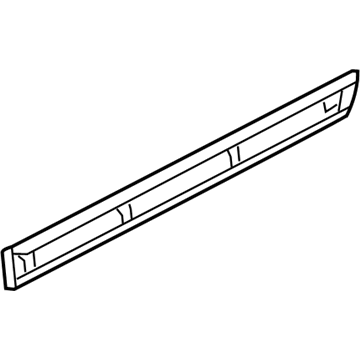 Mopar 5HU20RXFAD Molding-Rear Door