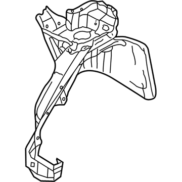 Mopar MR535490 WHEEL/HOUSE-Rear WHEELHOUSE