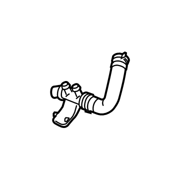 2019 Jeep Wrangler Radiator Hose - 68280778AA