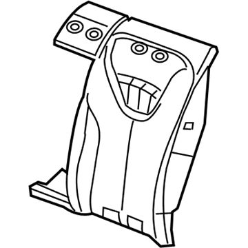 Mopar 5SK39DX9AA Rear Seat Back Cover Left