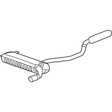 2014 Chrysler 200 Exhaust Pipe - 52022289AF