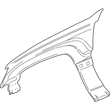 Mopar 55135900AC Fender-Front