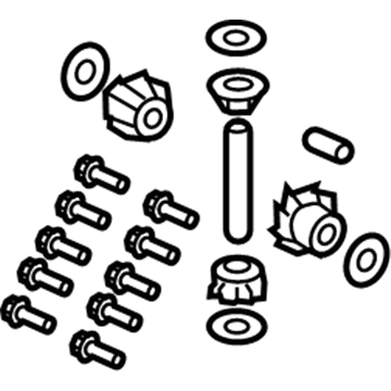 Mopar 68388803AA Gear Kit-Center Differential