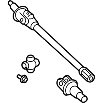 Jeep Wrangler Axle Shaft - 68394143AA