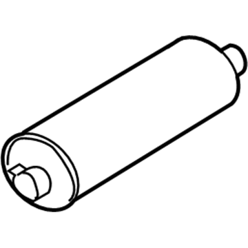 Mopar 52103677AD Exhaust Muffler