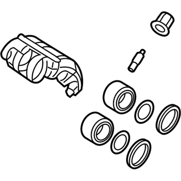 Ram 3500 Brake Caliper - 68453093AA