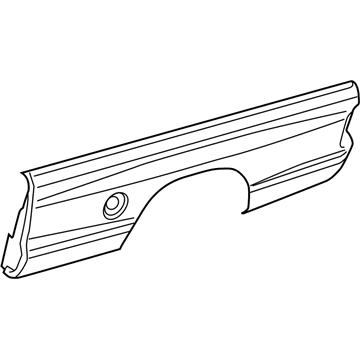 Mopar 55359238AA Panel Box Side Outer
