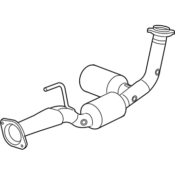 2006 Jeep Grand Cherokee Catalytic Converter - 52124165AA