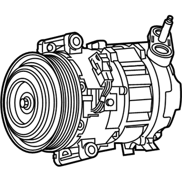 Ram ProMaster City A/C Compressor - 68477449AA