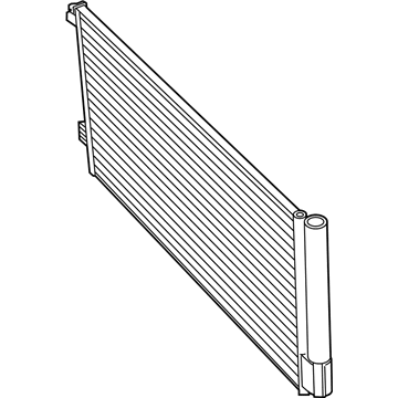 Mopar 68247204AA CONDENSER-Air Conditioning