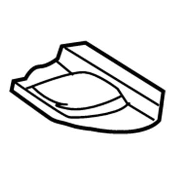 Mopar 5109833AA RETAINER-Battery