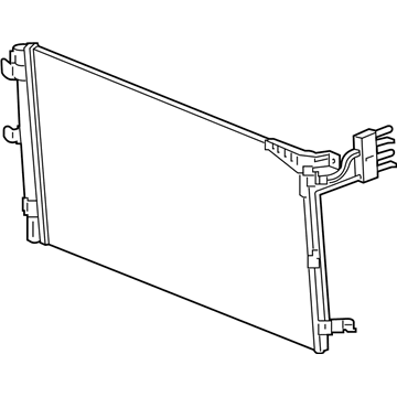 Mopar 68314789AB CONDENSER-Air Conditioning