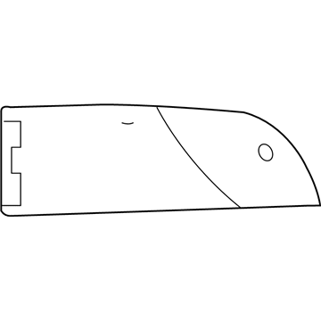 Mopar 5109654AH Glass-Quarter Vent Window